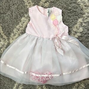 Rare Editions Pink Balloon Dress